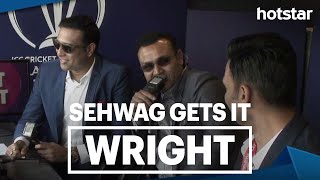 Sehwag Recalls A Confrontation With Wright