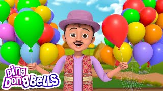 गुब्बारे वाला | Gubbare Wala | Hindi Baby Poem - Rhymes for Kids and Toddlers | Hindi Balgeet