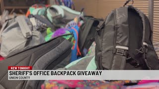 Union County Sheriff's Office hosting free school supply drive for community