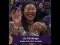 👀 Liz Cambage attends Los Angeles Sparks vs Seattle Storm | WNBA basketball #shorts #short #wnba