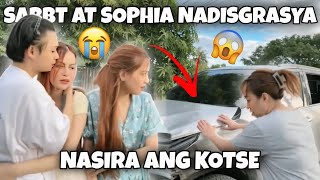 SABBY AT SOPHIA NADISGRASYA 😱😰😭 NASIRA ANG KOTSE MAMAY NA GALIT SA KAMBAL#sabby #sophia #yaji #yabby