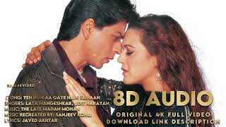 Yeh Hum Aa Gaye Hain Kahaan - 4K Video Song | Veer Zaara | Shah Rukh Khan, Preity | Javed Akhtar