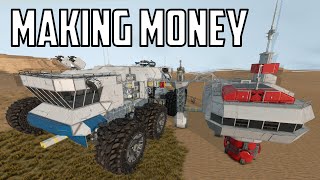 Space Engineers - S3E33 'Selling Resources And Making Money'