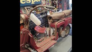 1948 Lambretta model A. All original scooter found in central California.