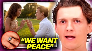 Tom Holland BREAKS His Silence On Zendaya Engagement & How He Kept It A Secret..