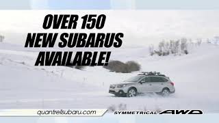 Quantrell Subaru QC18 109 February Outback Snow