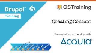 Drupal 8 Beginner, Lesson 30: Creating Content