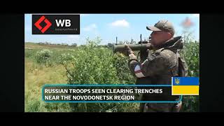 Successful Strike by UKRAINE Soldiers Успішний удар воїнів УКРАЇНИ