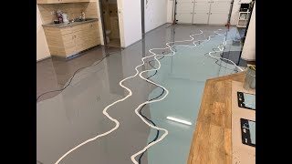 Liata podlaha showroom - dizajnovepodlahy.sk | Bratislava |  Epoxy/Polyuretane floor Arturo