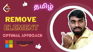 LeetCode | 27. Remove Element | Tamil | Java | Two Pointers