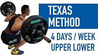 Texas Method Powerbuilding Program Explained (Upper Lower Split)