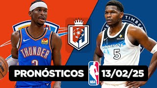 🔥PRONÓSTICOS DE LA NBA PARA HOY 13 DE FEBRERO | PICKS GRATIS🔥