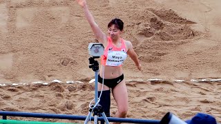 KOBE 2024 女子走幅跳 T64(義足） 決勝：中西麻耶3位_世界パラ陸上選手権大会