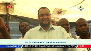 MILES SAMPA'S PRESS BRIEFING