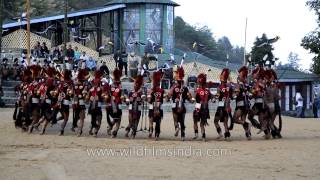 Cultural performance by Yimchunger tribe of Nagaland