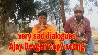 Ajay Devgan dard bhare dialogue scenes | Mahawali Live | ML