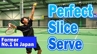 Slice Serve Lesson From The Master -ATP Pro Tennis Lesson-