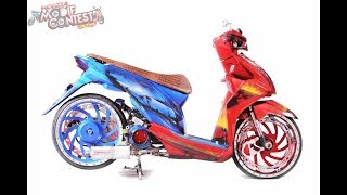 Kumpulan Gambar modifikasi motor beat fi kontes Terpopuler
