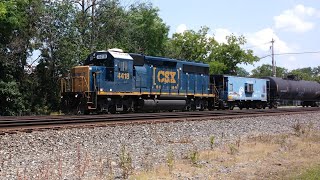 [HD] CSX Y101 Local Train Westbound - Fairport, NY