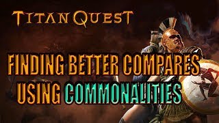 FINDING COMPARES WITH THE NEW COMMONALITIES FEATURE
