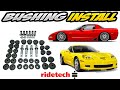 Corvette C5 & C6 Ridetech Delrin Suspension Bushing Upgrade | HOW TO