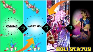 Holi Coming soon Status Editing Alight Motion Holi status editing in alight motion 2023  #xml