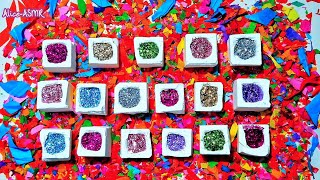 Mini Gym Chalk Glitter Bombs | Crushed on Multicoloured Confetti Tissue