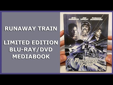 RUNAWAY TRAIN - LIMITED BLU-RAY/DVD MEDIABOOK COVER B UNBOXING - YouTube