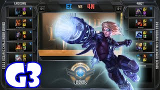 Endzone vs 4NOT Game 3 | 2015 Oceanic Challenger Series pre-season W1D1 | EZ vs 4N G3