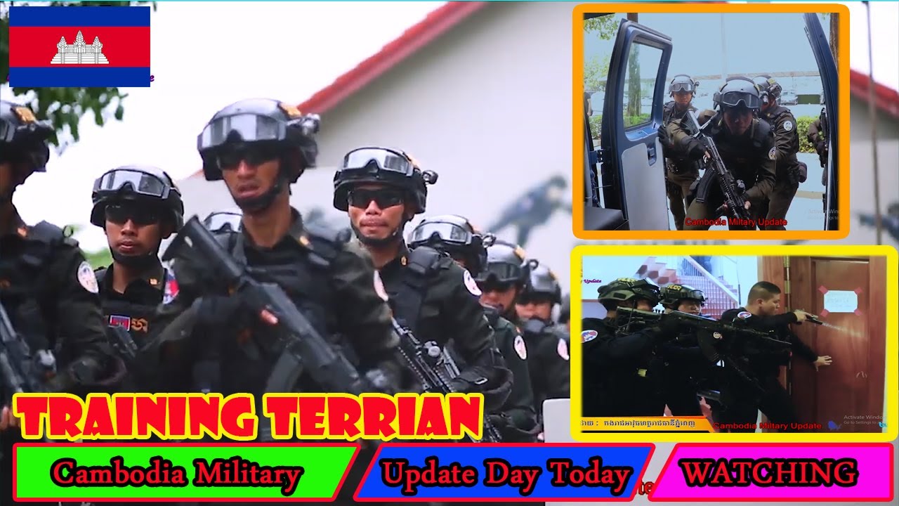 Special Training Update For Cambodia Special Force | Cambodia Military ...