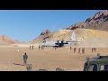 iaf c 130 super hercules taking off from daulat beg oldie advanced landing ground ladakh