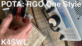 Relaxing POTA Therapy: Taking the amazing Mission RGO One to the Field!