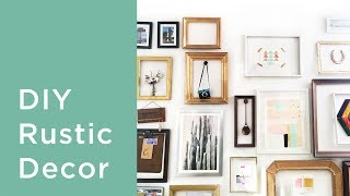 7 DIY Rustic Home Decor Ideas