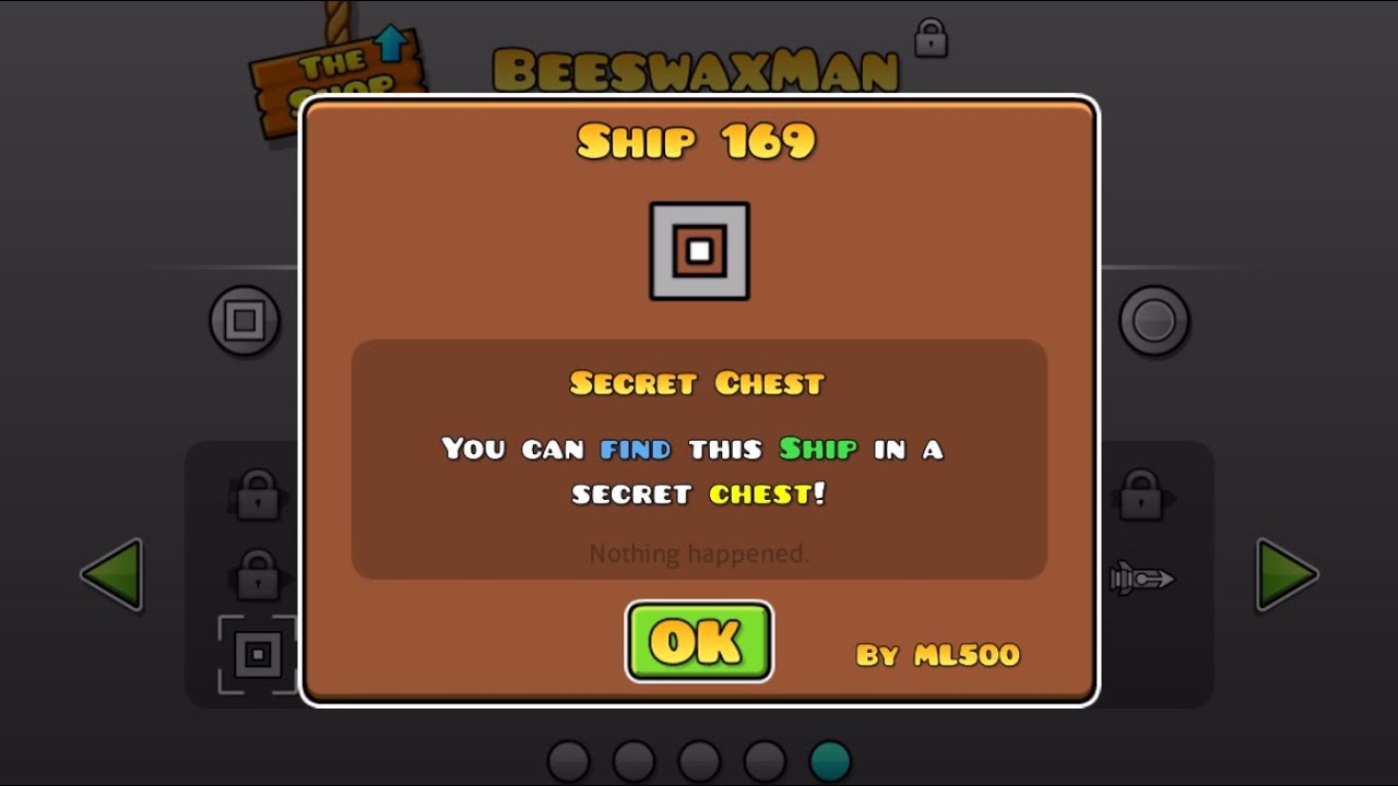 I Encountered A Strange Bug Geometry Dash Youtube