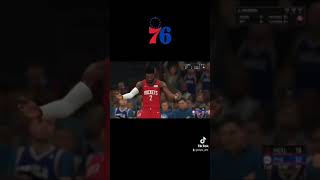 James Harden Slam 💪🏾 #nba #jamesharden  #2k23 #2khighlights