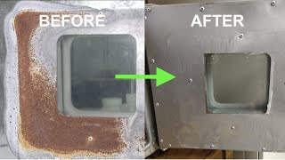 Restoring Lab Oven via Zinc Plating