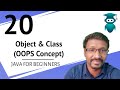 Java for Selenium : 20. Java OOPS Concept | What is Object ? |  What is Class?