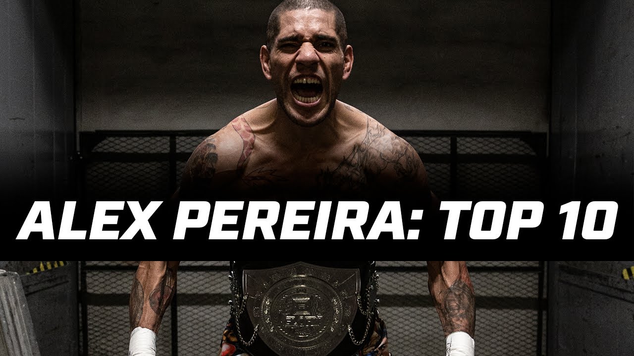 ALEX PEREIRA'S TOP 10 KICKBOXING KNOCKOUTS [HD] - YouTube