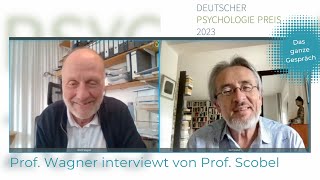 DPP 2023: Gert Scobel interviewt Preisträger Ulrich Wagner / Deutscher Psychologie Preis