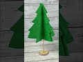 DIY MINI FOAM 3D CHRISTMAS TREES 🎄