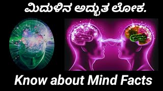 ಮಿದುಳಿನ ಸಾಮರ್ಥ್ಯ ಗೊತ್ತಾ / Know about Mind Power - Fact of Mind / Facts in Kannada