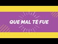 Que mal te fue - Natti Natasha [REMIX MAMBO] JORGE AM&