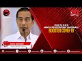 Presiden Jokowi Minta Vaksinasi Booster Covid-19 Digenjot