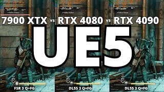 Are ANY GPUs ready for UE5? 7900 XTX vs 4080 vs 4090 in Unreal Engine 5 Games! Ultimate Comparison!