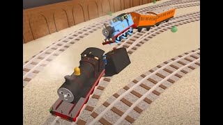 ACCIDENT WILL HAPPEN - ROBLOX Blue train with friends *OLD* #5