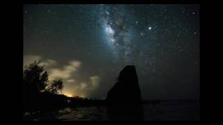 Guam's Fouha Rock with the Milky Way