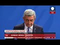 live merkel u0026 armenian president serzh sargsyan comment on nagorno karabakh conflict