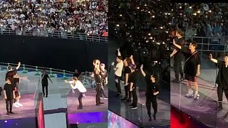 190706 BTS Ending Cute Interaction With J-Army @방탄소년단 Speak Yourself Concert In Osaka, Japan 2019