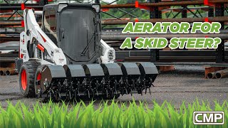 Lawn Aerator for a Skid Steer from CMP