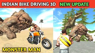 Monster Man Code New Update 100 Dinosaur | Funny Gameplay Indian Bikes Driving 3d 🤣🤣